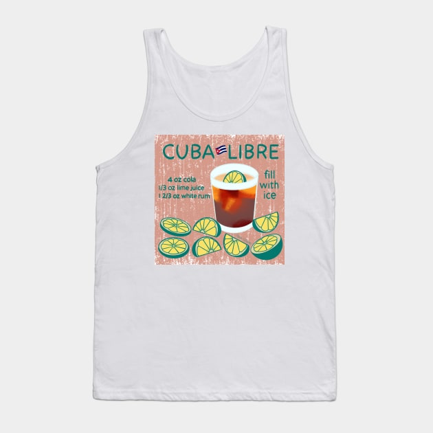 Cuba Libre Tank Top by EV Visuals